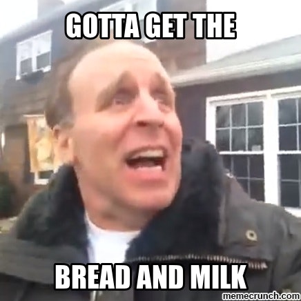 Image result for bread and milk meme