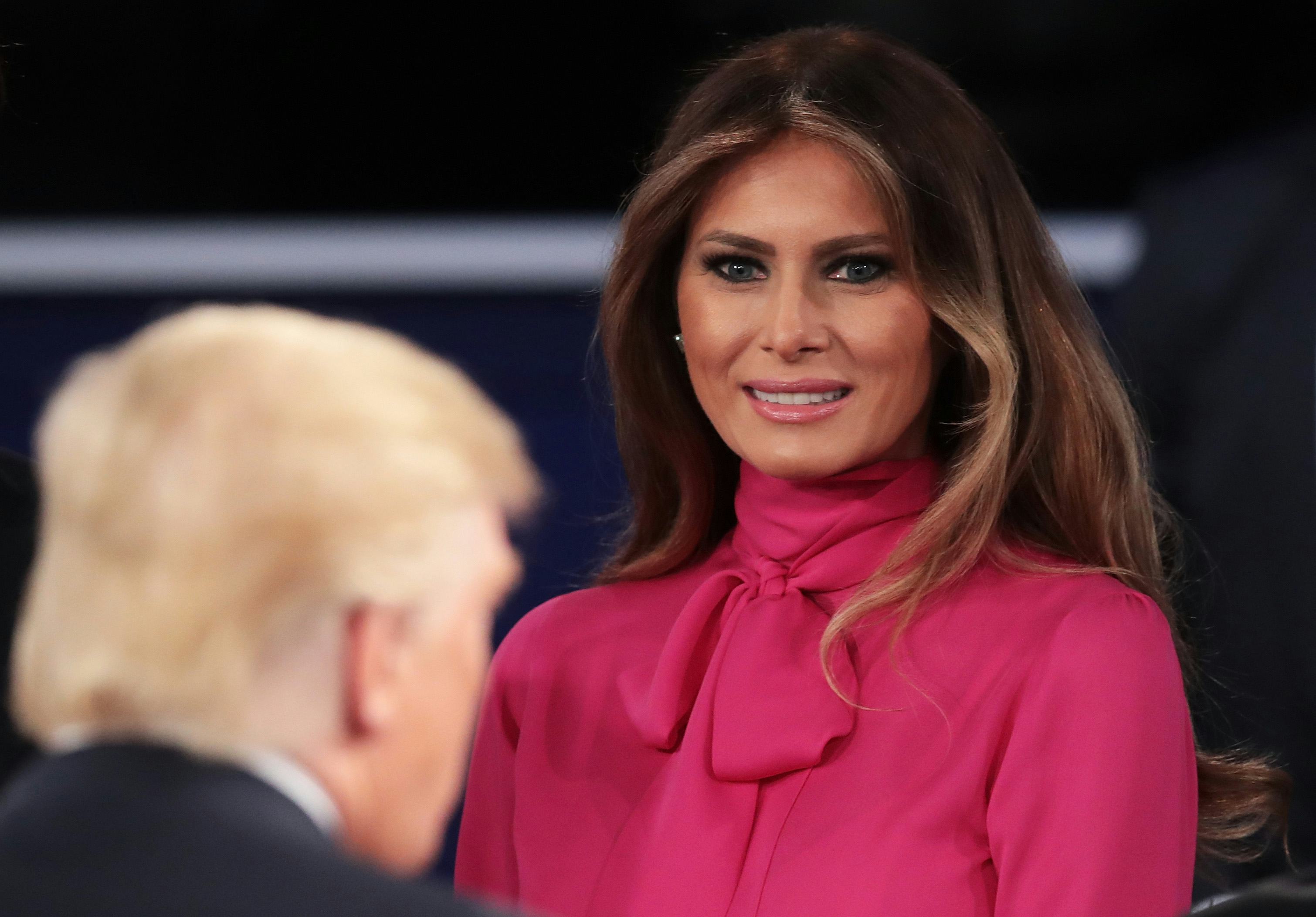 Melania Trump Defends Donald, Says He Was 'Egged On' by Billy Bush