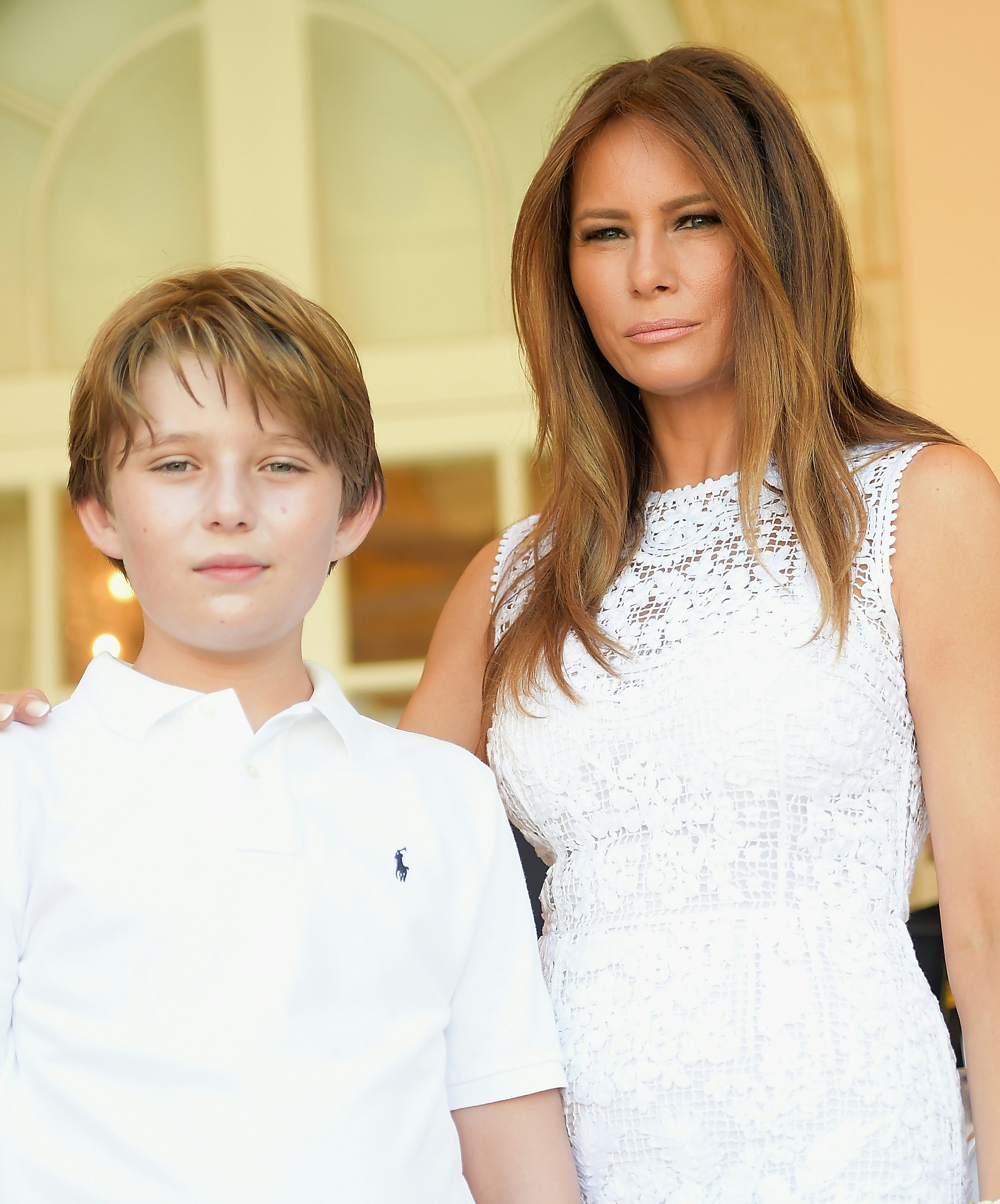 Photos Of Barron Trump Show That The 10 Year Old Is Already Living