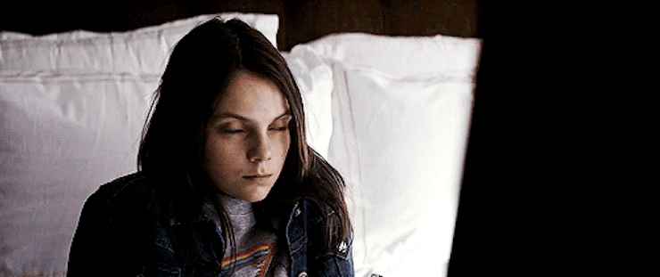 Image result for logan wolverine laura gif