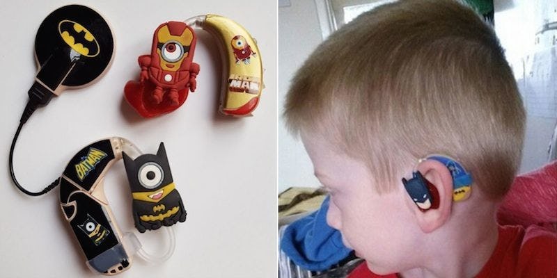 Coolest Mom Ever Designs Superhero Hearing Aids Just For Children (Photos)