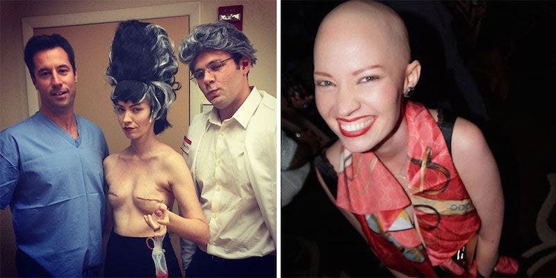 Woman Highlights The Stages Of Her Mastectomy In Moving Photo Series