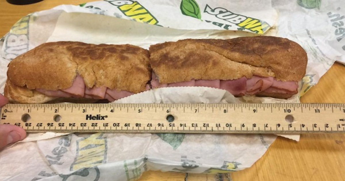 Subway Says Its Footlong Sandwiches Will Now Be A Full Delicious 12 pin-de-andrea-figueroa-em-food-diet-tico-comidas-saudaveis