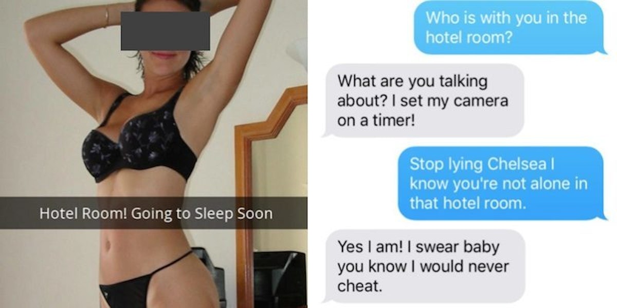 Woman Gets Caught Cheating After Revealing Too Much In Snapchat Pics