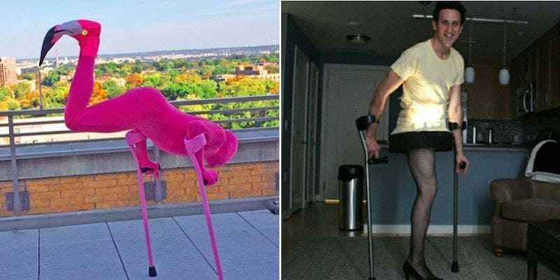 This Man With One Leg Makes The Most Incredible Halloween Costumes Ever