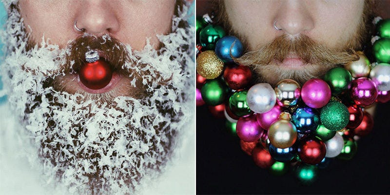 The 'Glitter Beard' Guys Just Made Their Beards Even More Festive (Photos)