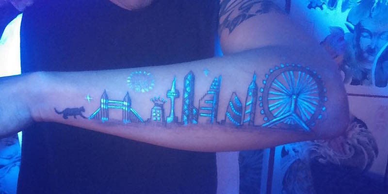 Glow-In-The-Dark Tattoos Are Here To Solve Your Ink Commitment Issues