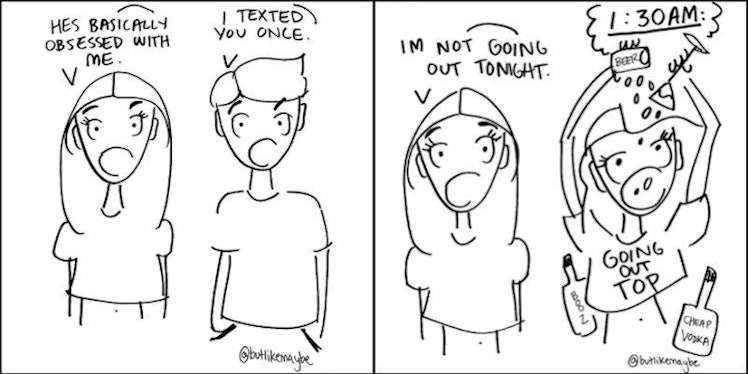 These Comics Perfectly Capture The Struggles Of Being A Millennial Woman 