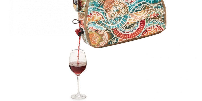 This Purse That Doubles As A Secret Wine Holder Is Absolutely Everything