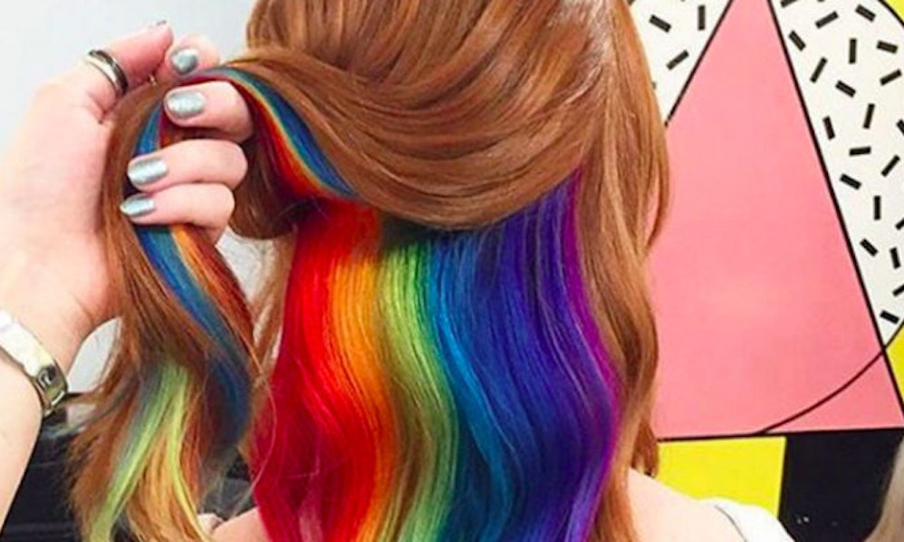 Hidden Rainbow Hair Will Make You Feel Like A Unicorn