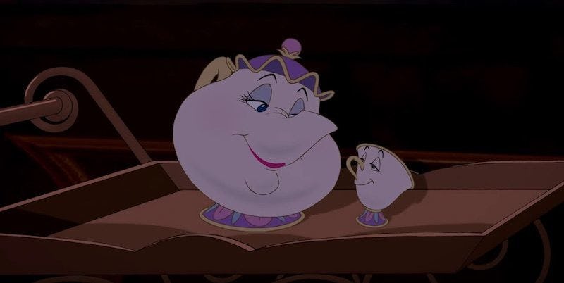 Mrs. Potts' Performance Of Classic 'Beauty And The Beast' Song Is