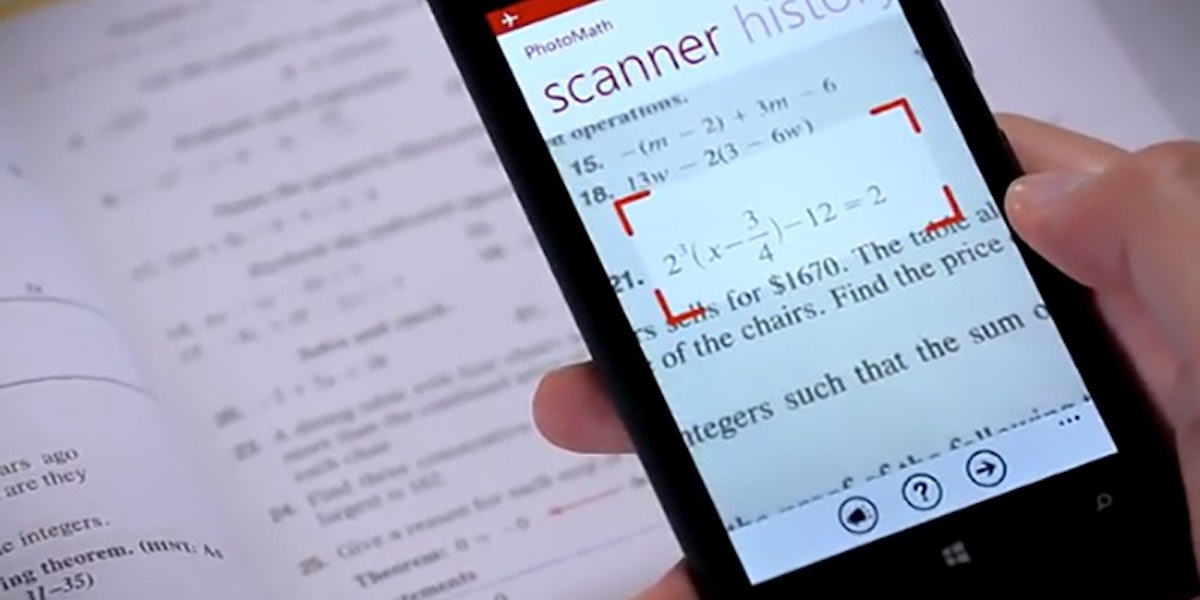 apps that do your maths homework