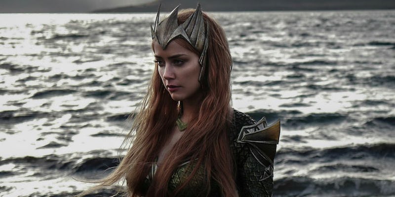 Amber Heard Looks Fierce In First Look As Aquaman's Wife