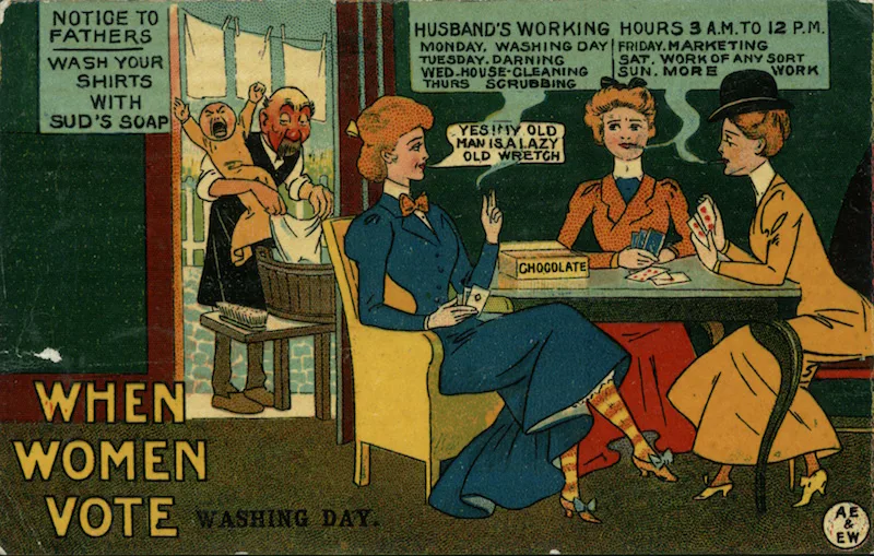 Old Feminist Cartoons Predicted Women's Future