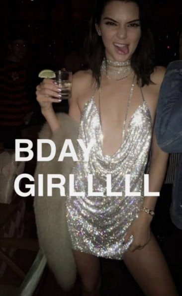 Kendall Jenner Celebrates 21st Birthday In Sexy $9K Dress