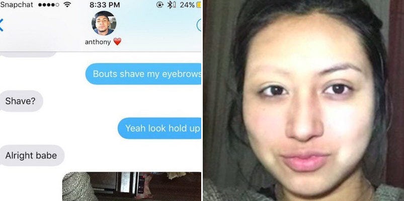eyebrows my I shaved eyebrows my I shaved