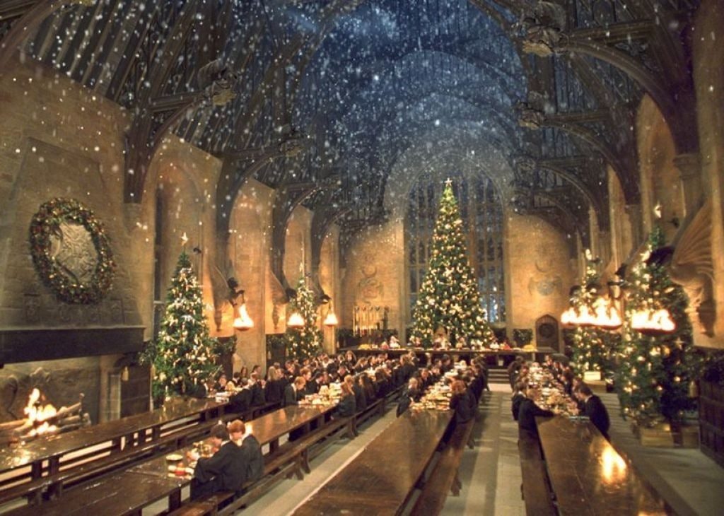 Image result for hogwarts christmas