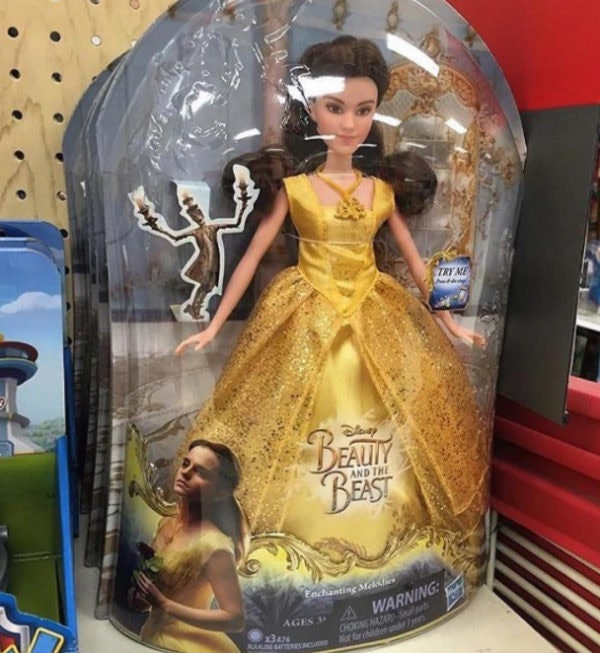 beauty and the beast belle doll emma watson