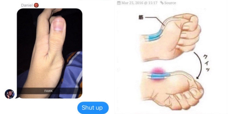 how to crack your thumb