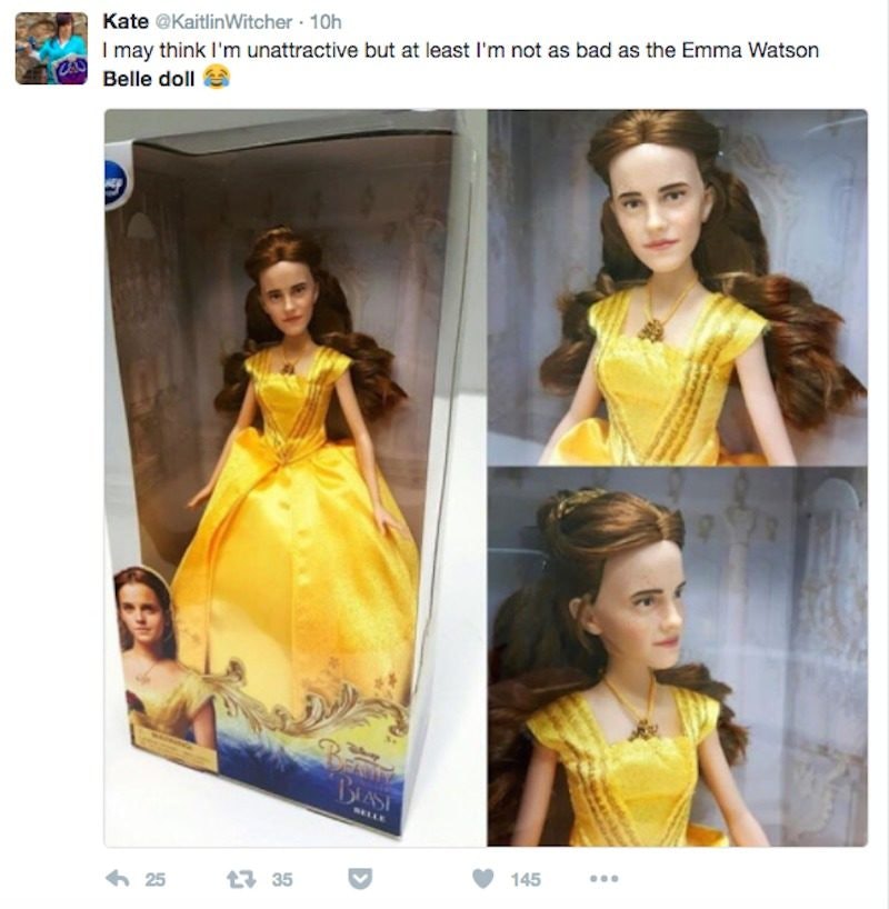 belle and beast dolls