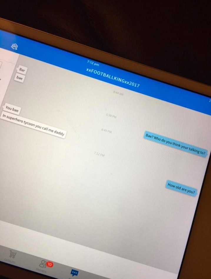 Mom Pens Post When Guy Calls Daughter Bae In Roblox - roblox xbox chat