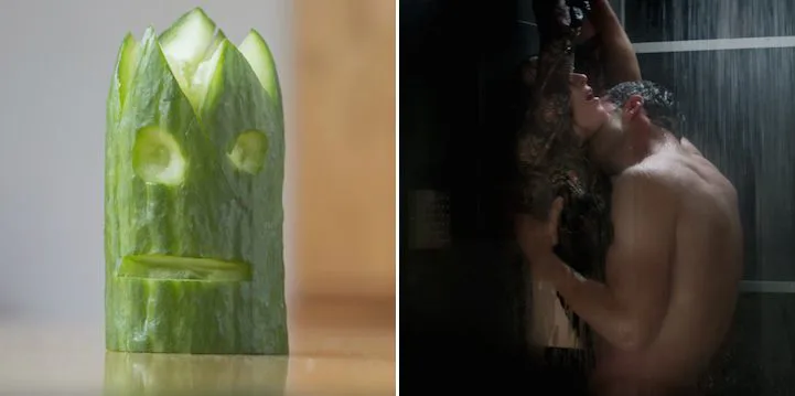 Man Finds Cucumbers In Movie Theater After 'Fifty Shades'