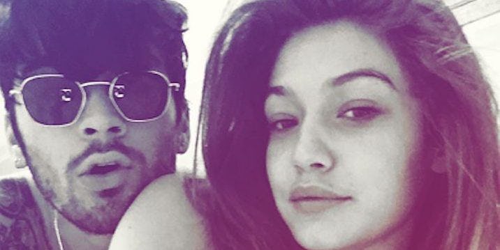 Gigi Hadid Looks Naked In This Instagram Pic With Zayn Malik - 1200 x 630 jpeg 84kB