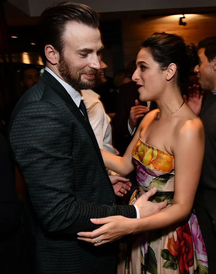 Αποτέλεσμα εικόνας για chris Evans Jenny Slate