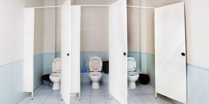 Study Shows Cleanest Stall To Use In Public Bathrooms