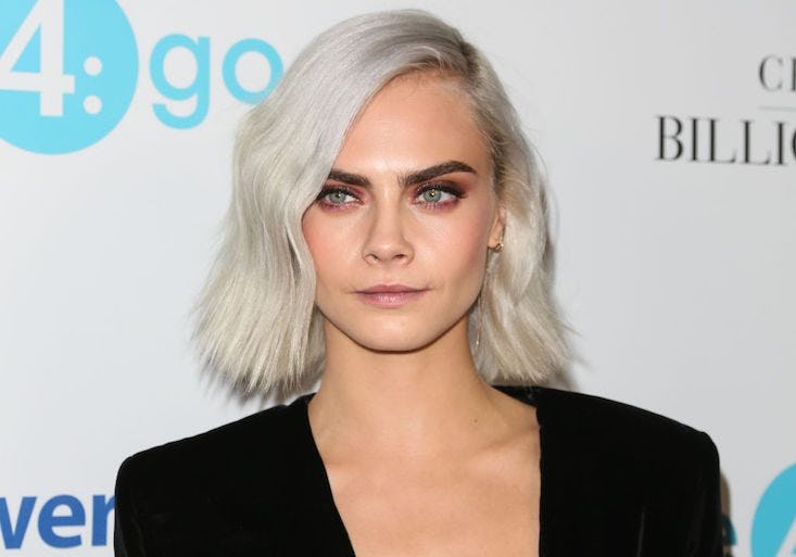 Cara Delevingne Completely Shaved Her Head For New Role