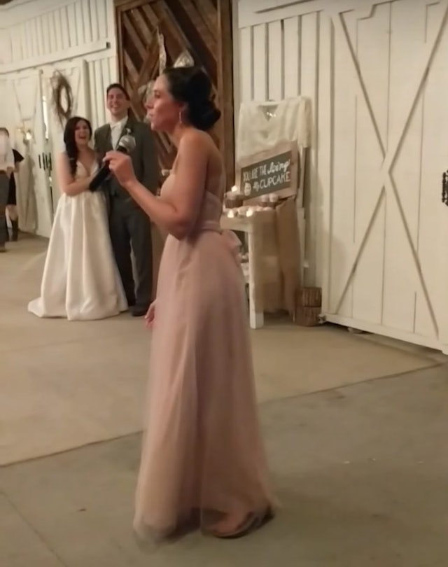 Bridesmaid Crushes Rap About Bride An