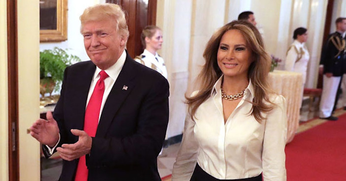 What Melania Trump's White House Living Space Looks Like