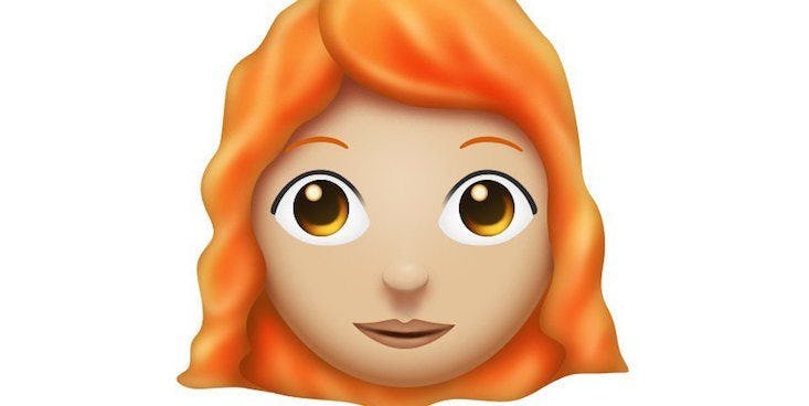 Redhead Emojis Will Be Available In June 2018 & Twitter Is So Excited