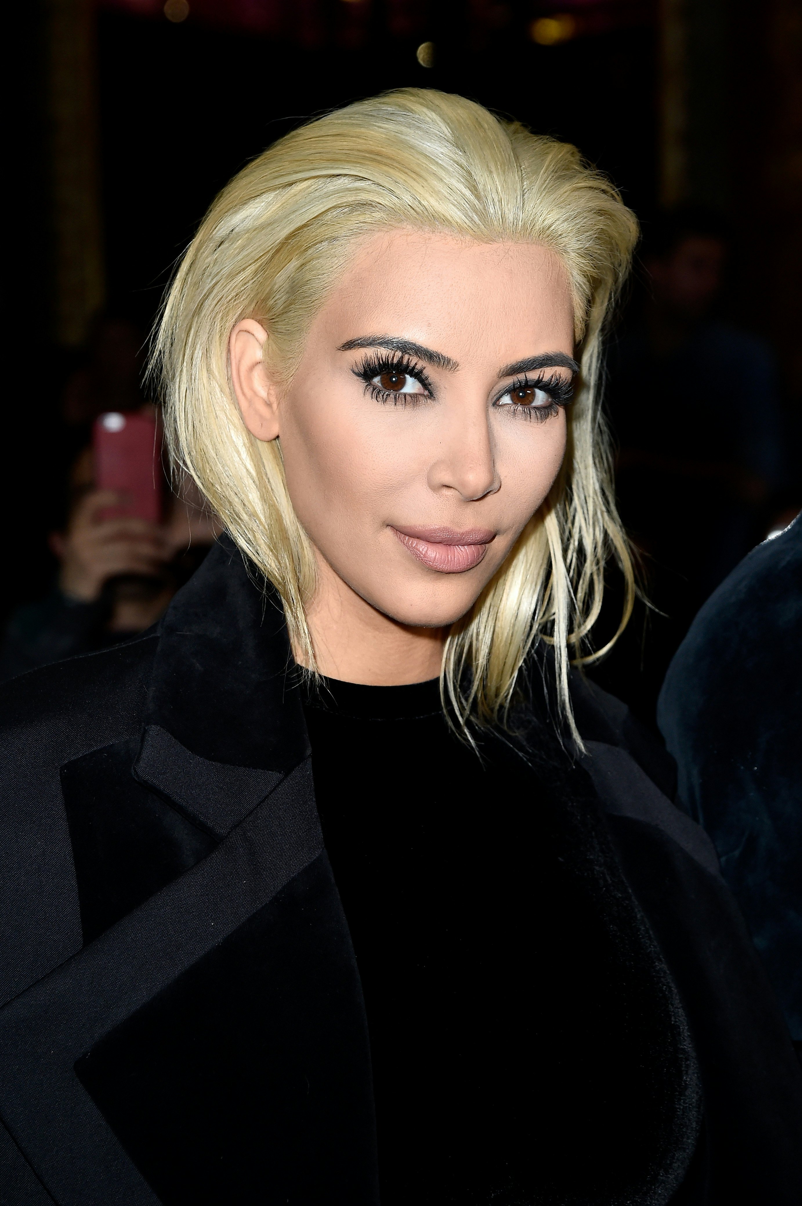 Kim Kardashian Went Platinum Blonde But Her Hair Has Been Many
