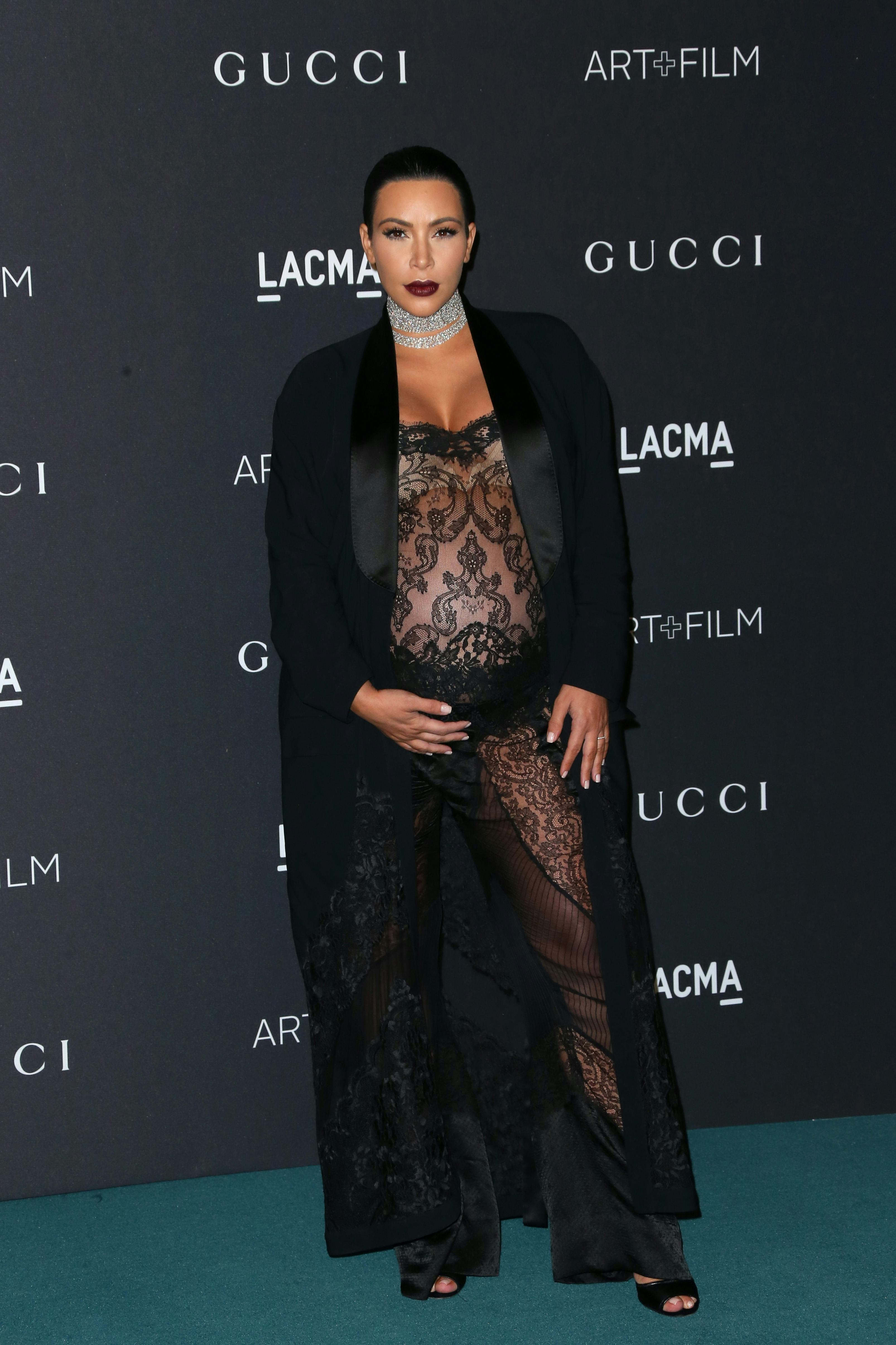 Cute Maxi Dresses Kim Kardashian