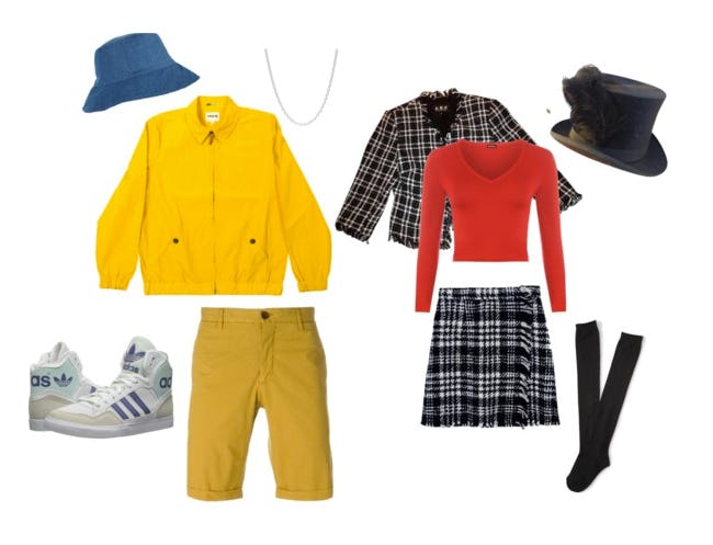 throwback day outfit ideas