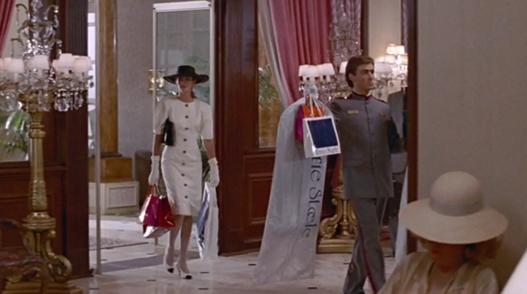 pretty woman white dress