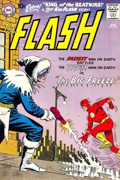 Image result for captain cold flash comic book