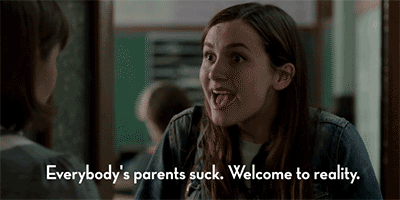 Hasil gambar untuk parenting is difficult gif