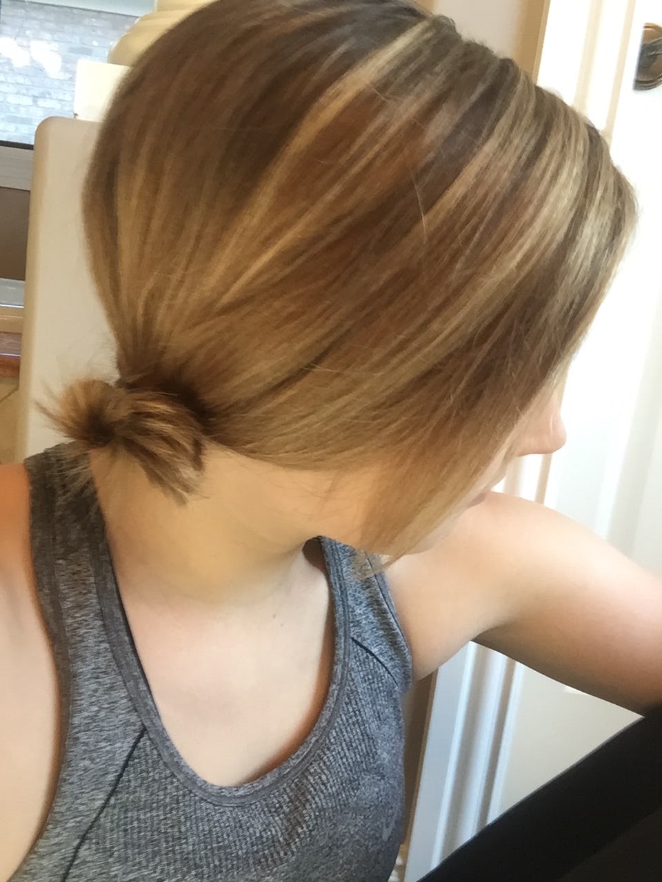 I Toned My Blonde Highlights At Home For Cooler Hued Hair Here S