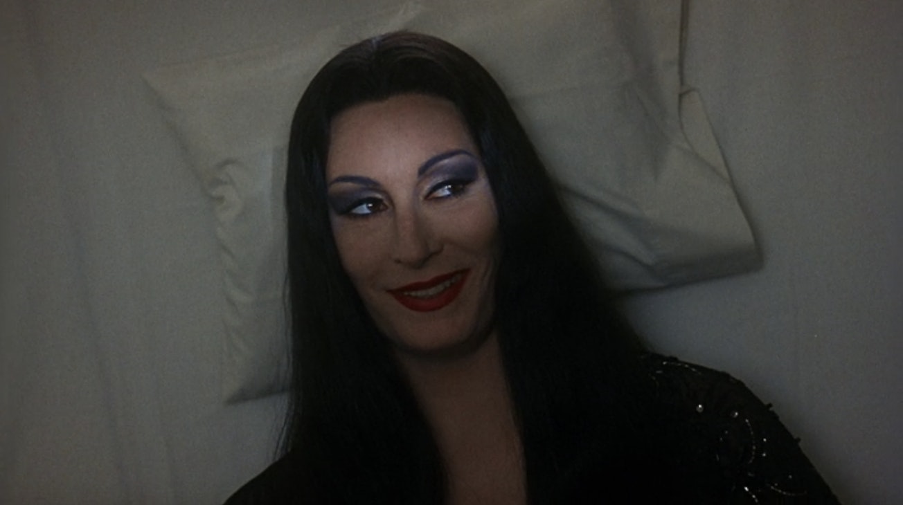 Morticia addams pregnant