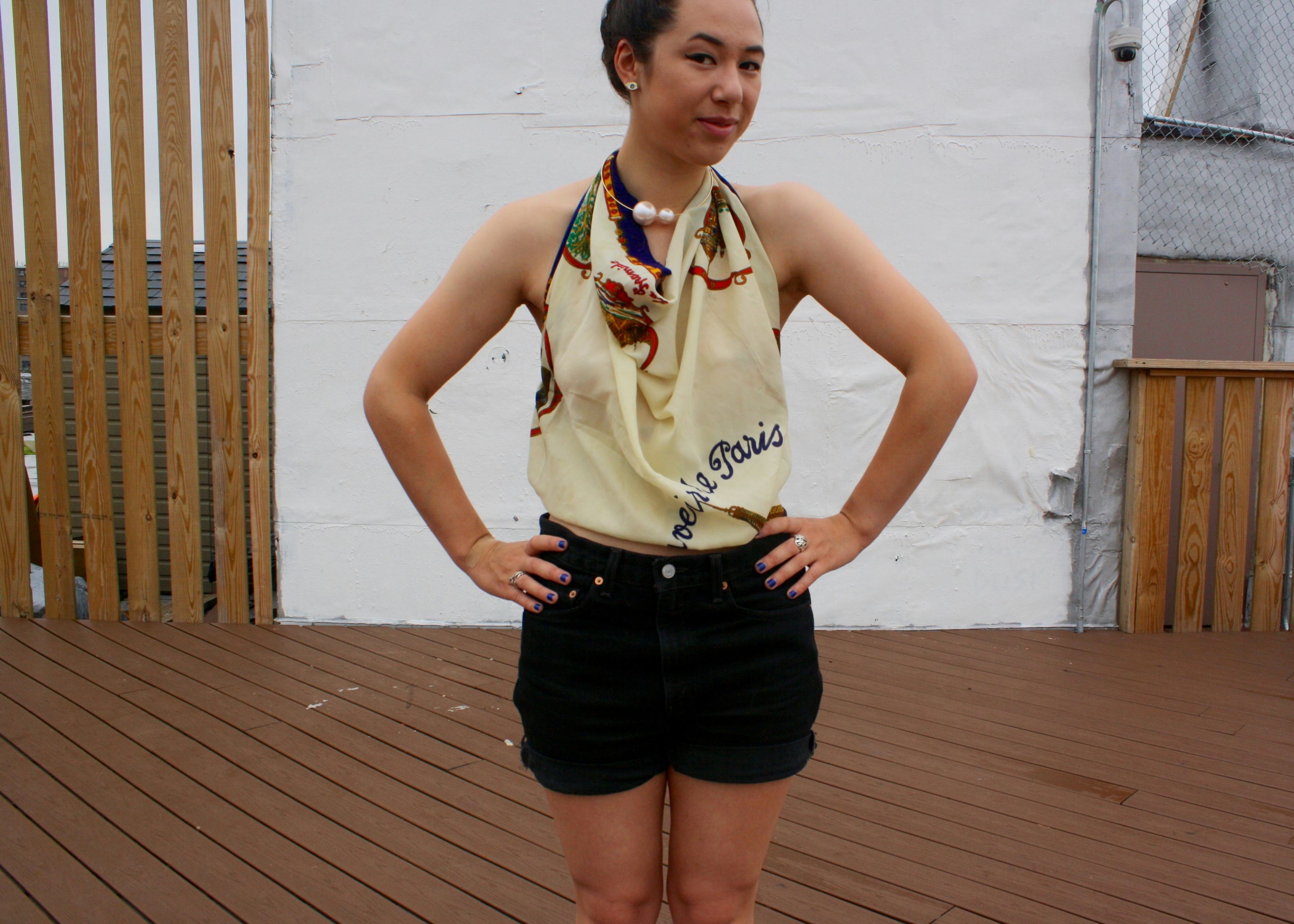 Look - How to hermes wear scarf as shirt video Look - How to hermes wear scarf as shirt video