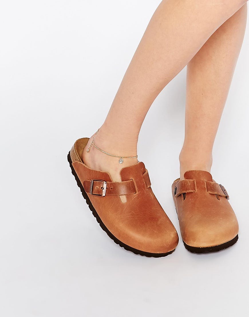 birkenstock boston with backstrap