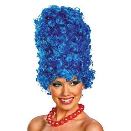 11 Of The Coolest Blue Halloween Wigs To Give You Some Costume