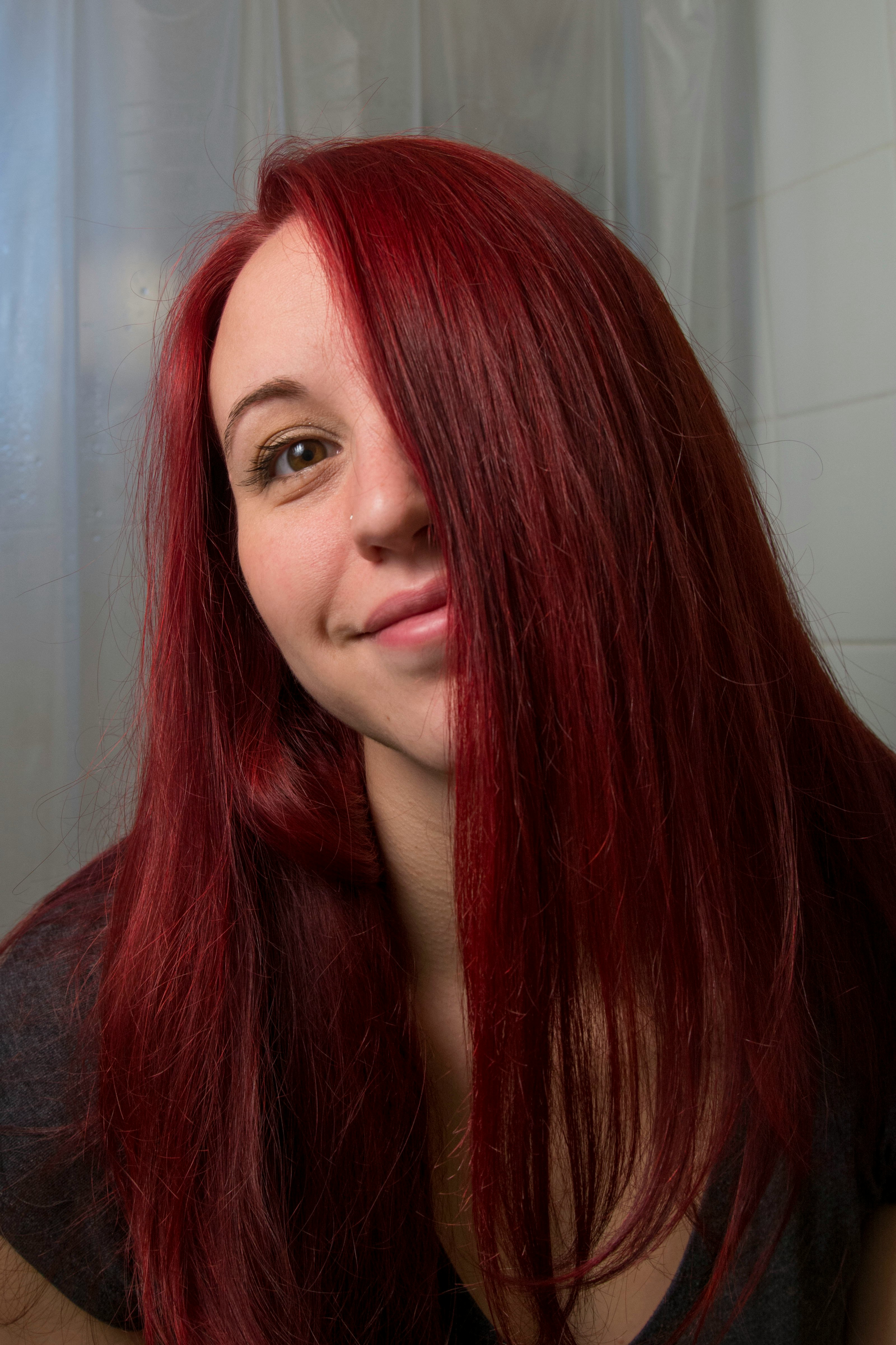 How To Get Out Red Hair Dye : My Hair Color - How To Get Dark Red Hair!! | Dark red hair ...