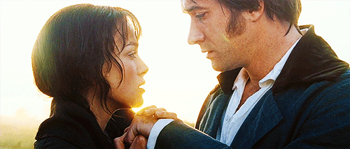 unexpected love movies pride and prejudice keira knightley your hands are cold dawn