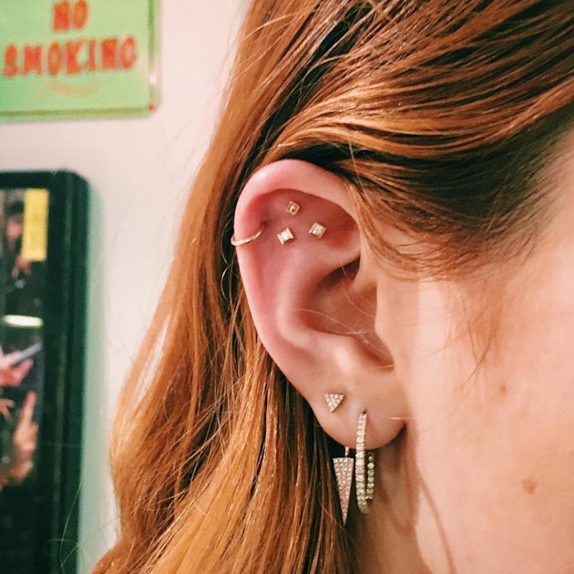 What Are Constellation Piercings This New Earring Trend Will Have You 