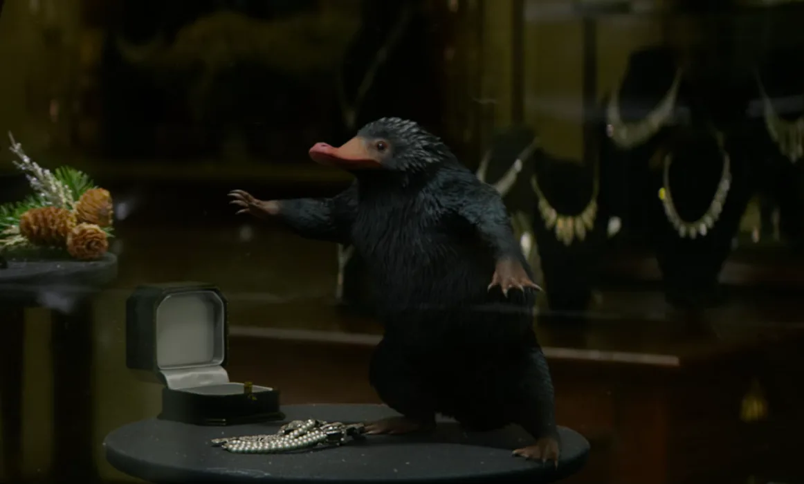 The Niffler In 'Fantastic Beasts And Where To Find Them' Steals The Show... And A Few Pieces Of