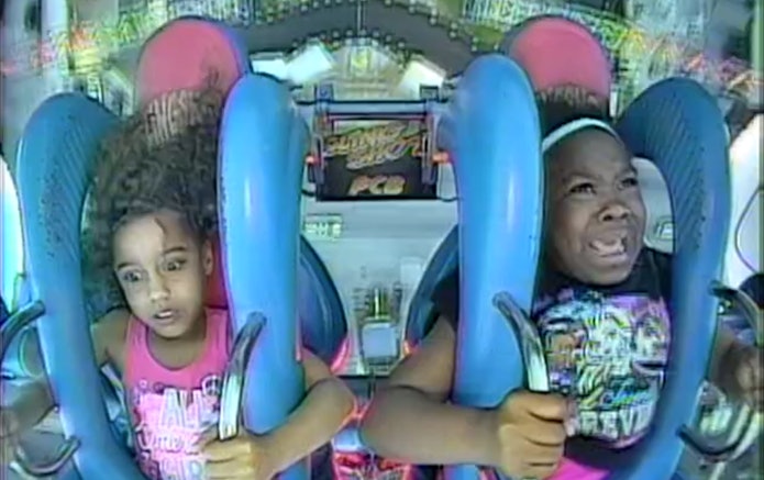 Two Girls Lose Their Minds On The Slingshot Ride And They Are Our New Friendshipgoals — Video
