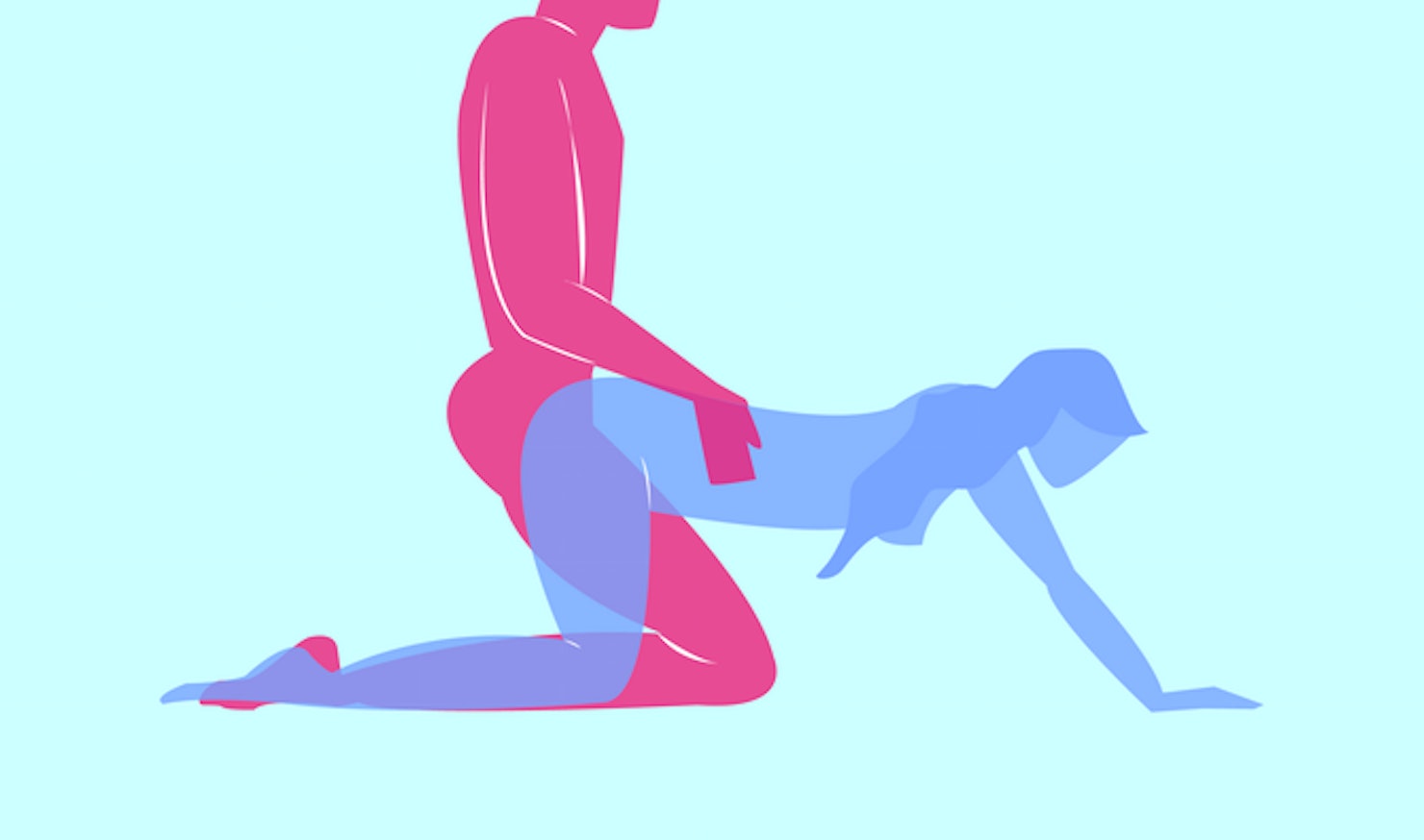 Placing your legs entwined can make it incredibly intense and intimate